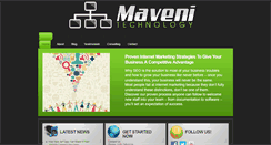 Desktop Screenshot of mavenitechnology.com